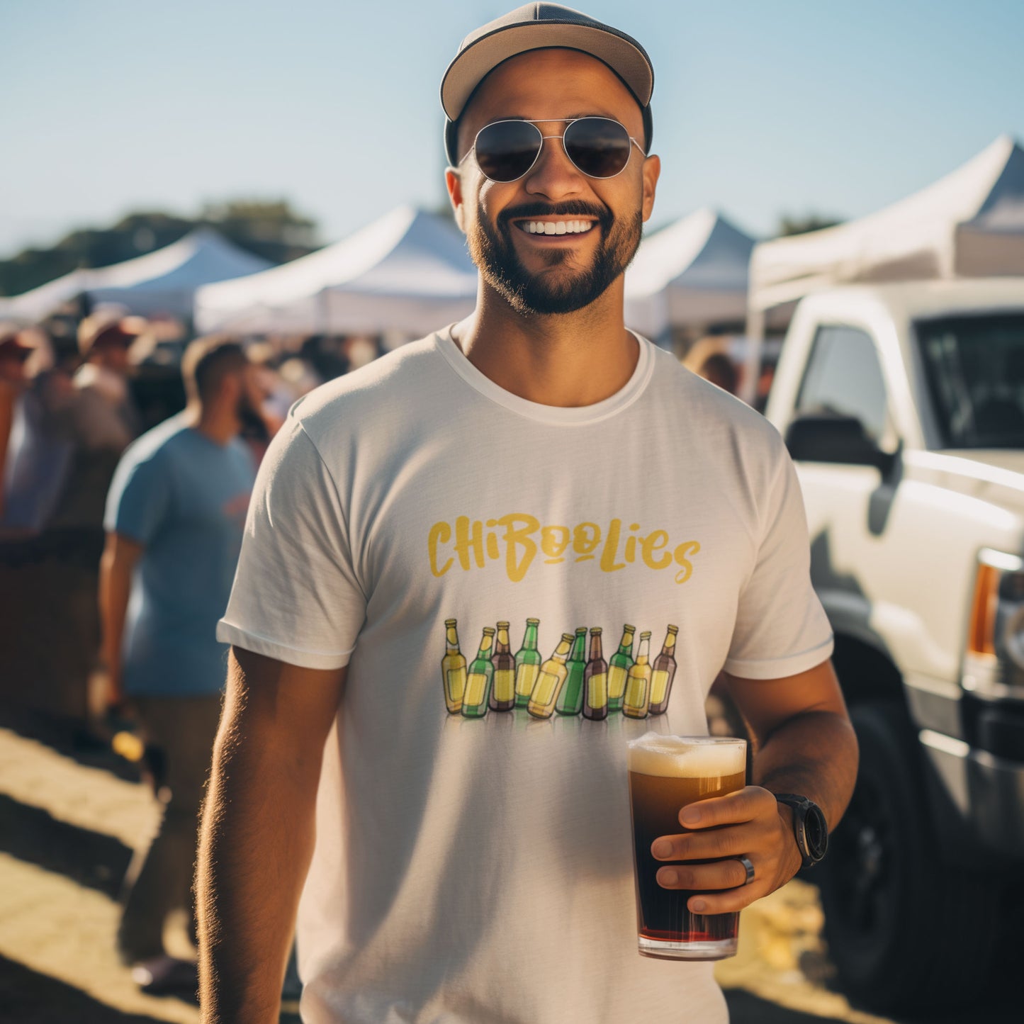 Rhodesia-Chiboolies-Beer-Tshirt Man