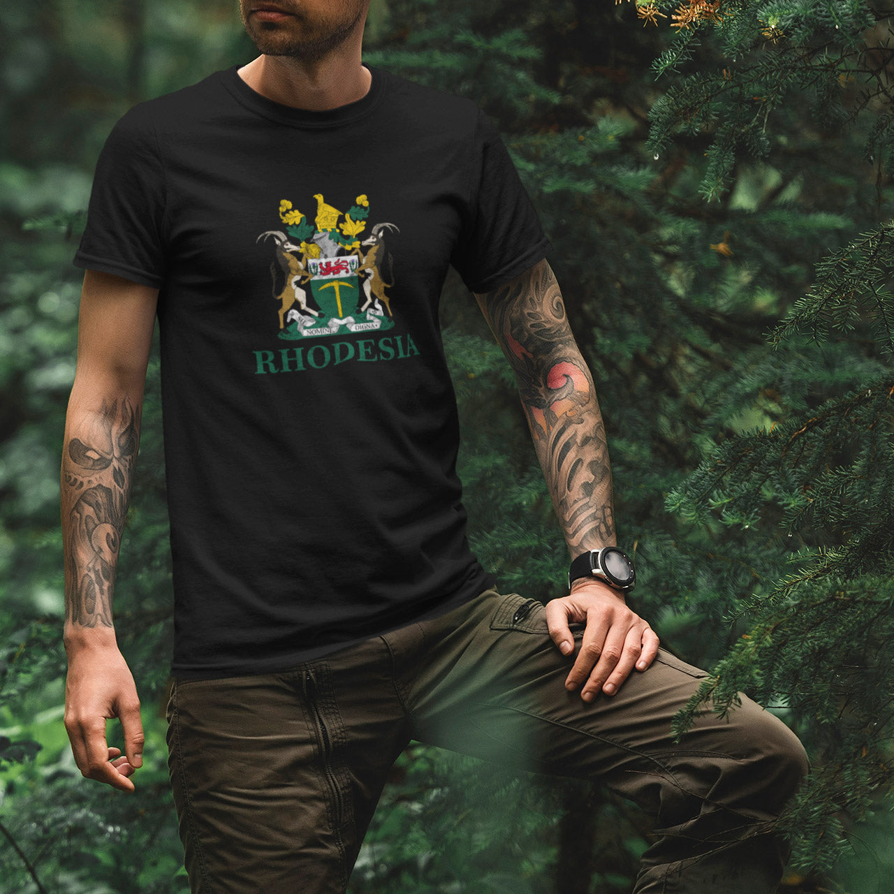 Rhodesia Coat of Arms Unisex T-shirt