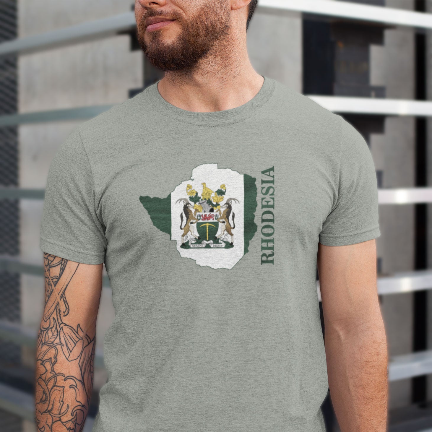 Rhodesia-Country-Flag-tshirt Man