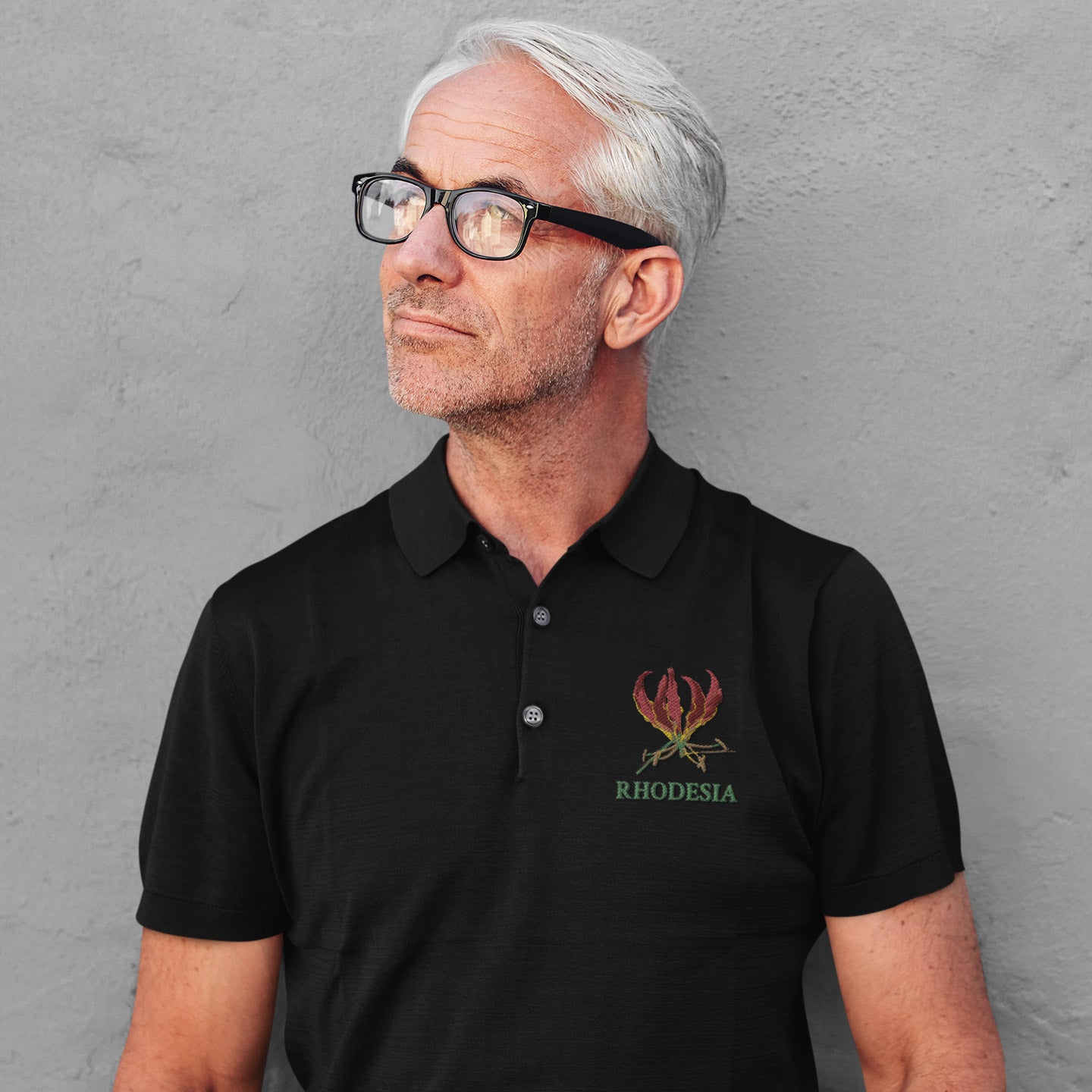 Rhodesia Flame Lily Polo Shirt