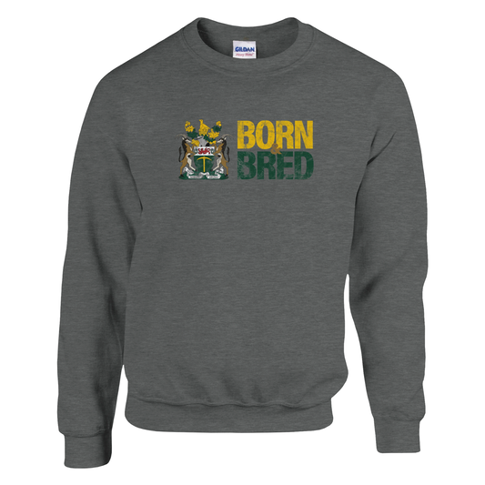 Rhodesia Born&Bred Sweatshirt Graphite Heather