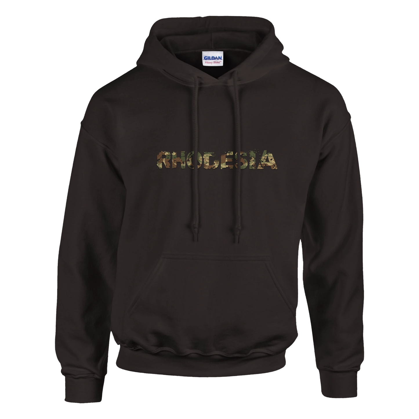 Rhodesia Camo Hoodie Brown