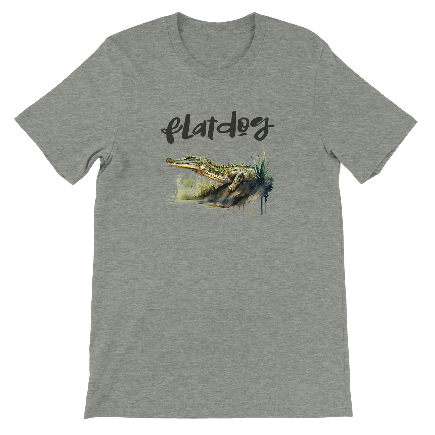 Rhodesia_Flatdog_Tshirt Athletic Heather