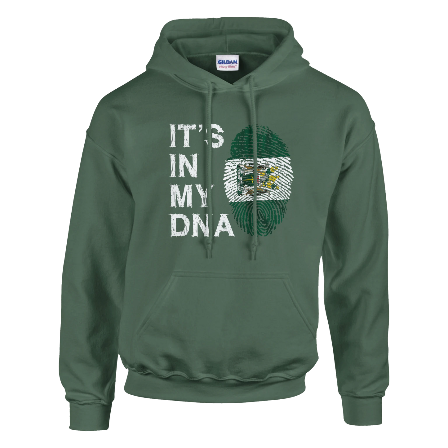 Rhodesia In My DNA Hoodie Military Green