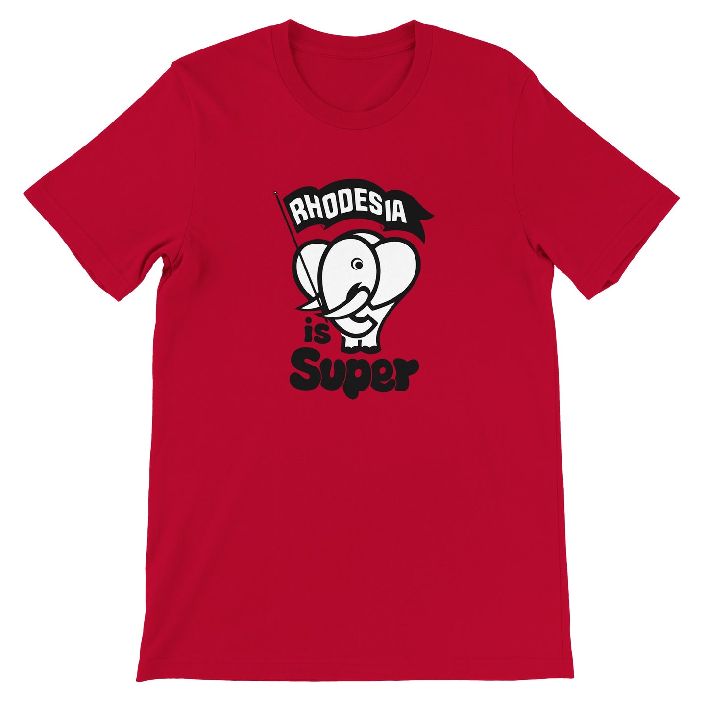 Rhodesia is Super T-shirt Red