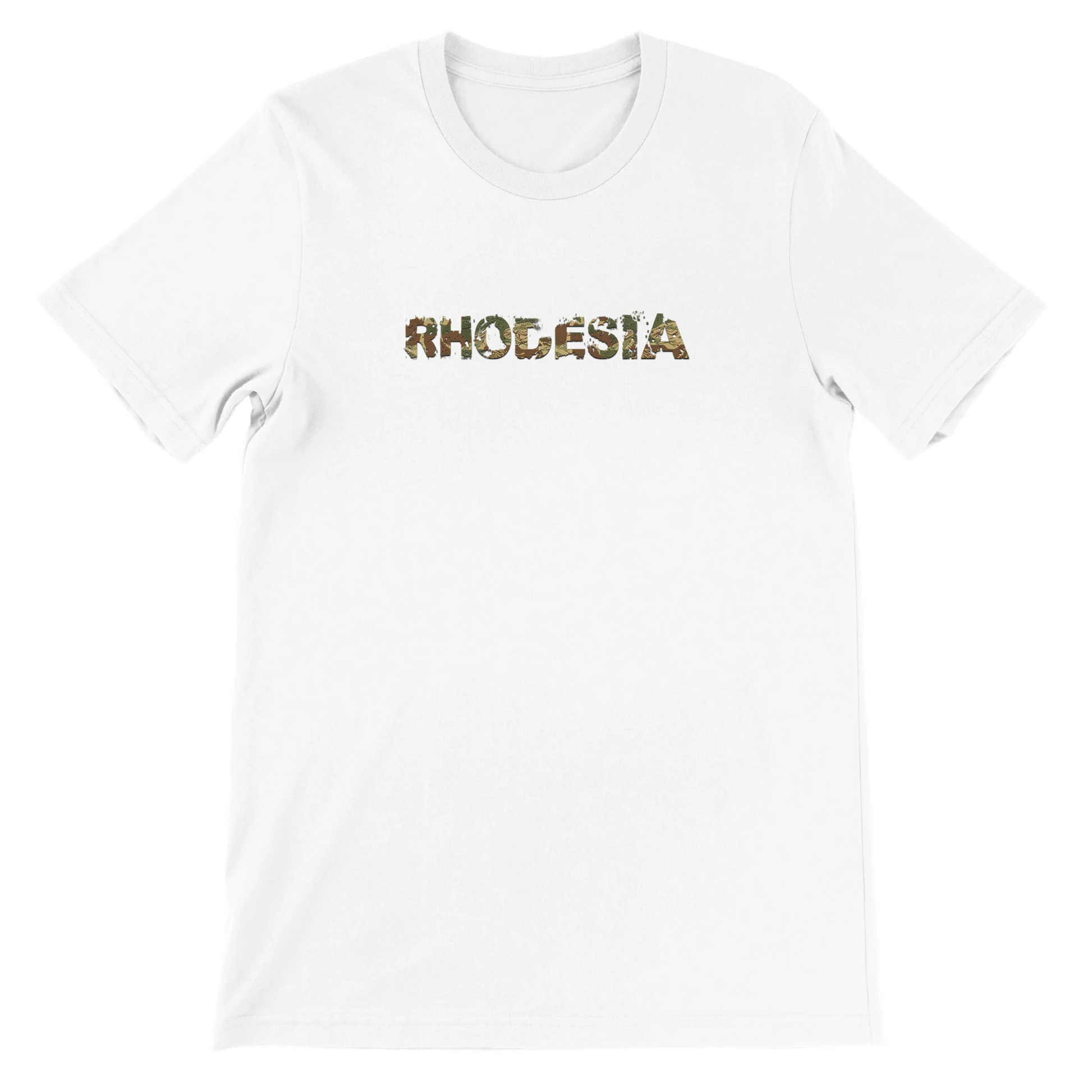 Rhodesian Camo T-shirt White