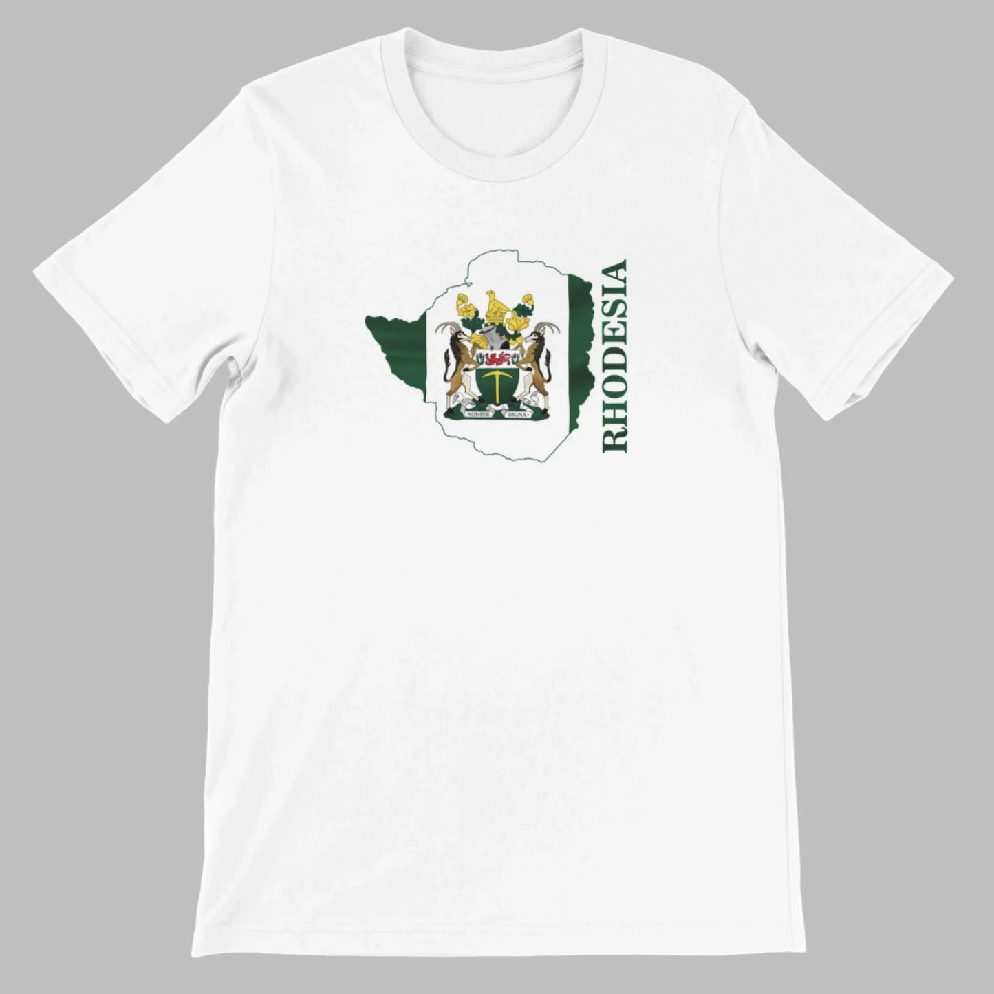 Rhodesian Country Flag T-shirt White