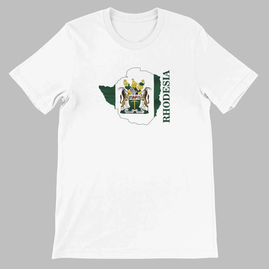 Rhodesian Country Flag T-shirt White