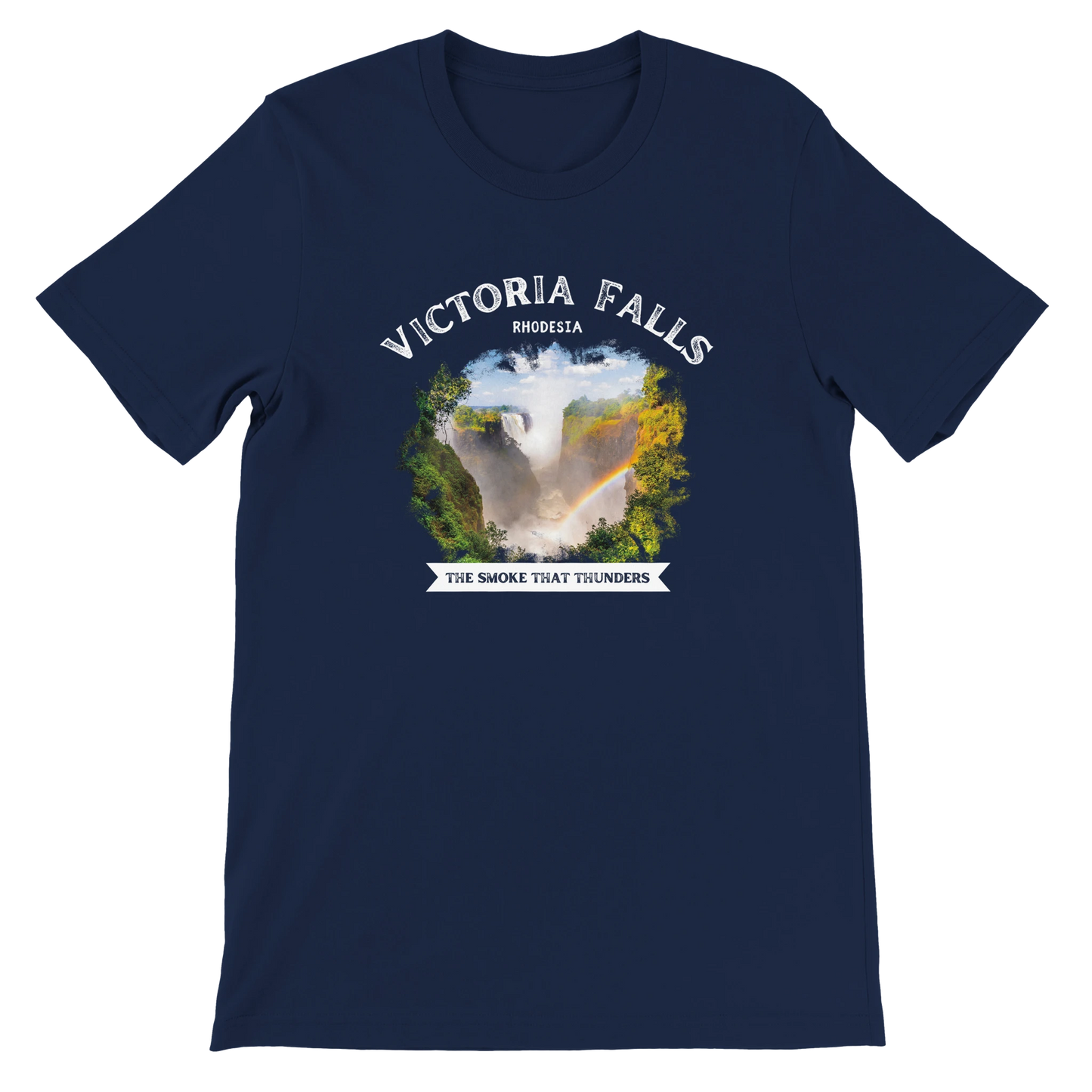 Victoria Falls Rhodesia T-shirt Navy